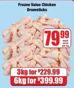 Boxer Superstores Frozen Value Chicken Drumsticks offer