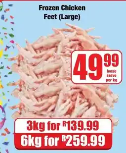 Boxer Superstores Frozen Chicken Feet Large offer