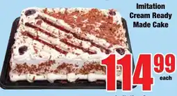 Boxer Superstores Imitation Cream Ready Made Cake offer