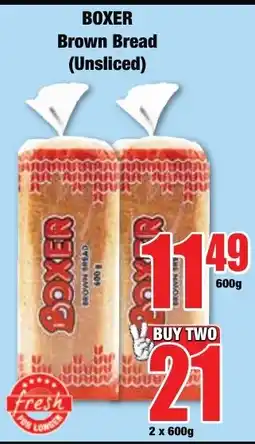 Boxer Superstores Boxer Brown Bread Unsliced offer
