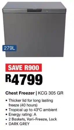 OK Furniture KIC Chest Freezer offer