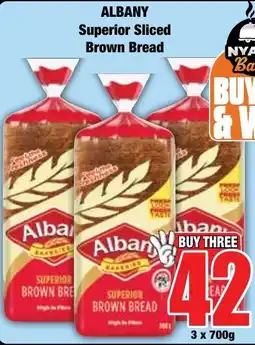 Boxer Superstores Albany Superior Sliced Brown Bread offer