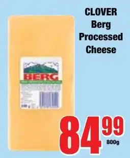 Boxer Superstores Clover Berg Processed Cheese offer