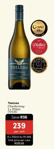 Makro’s liquor Thelema Chardonnay offer