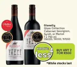 Makro’s liquor Glenelly Glass Collection Cabernet Sauvignon, Syrah, or Merlot offer