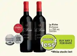 Makro’s liquor Le Riche Richesse offer