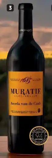 Makro’s liquor Muratie Ansela van de Caab offer