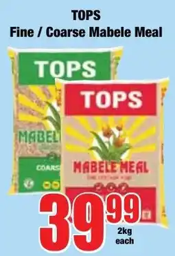 Boxer Superstores Tops Fine/ Coarse Mabele Meal offer