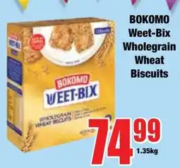 Boxer Superstores Bokomo Weet-Bix Wholegrain Wheat Biscuits offer