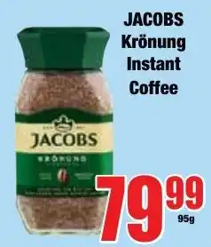 Boxer Superstores Jacobs Krönung Instant Coffee offer