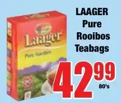 Boxer Superstores Laager Pure Rooibos Teabags offer