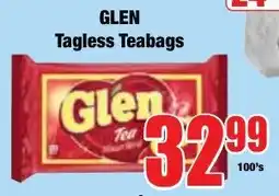 Boxer Superstores Glen Tagless Teabags offer