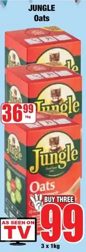 Boxer Superstores Jungle Oats offer