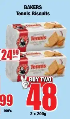 Boxer Superstores Bakers Tennis Biscuits offer