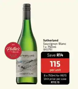 Makro’s liquor Sutherland Sauvignon Blanc offer
