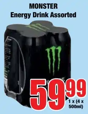Boxer Superstores Monster Energy Drink Assorted offer