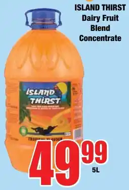 Boxer Superstores Island Thirst Dairy Fruit Blend Concentrate offer