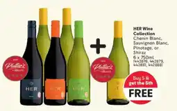 Makro’s liquor Her Wine Collection Chenin Blanc, Sauvignon Blanc, Pinotage, or Shiraz offer