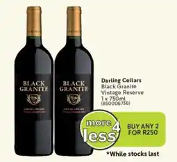 Makro’s liquor Darling Cellars Black Granite Vintage Reserve offer