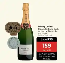 Makro’s liquor Darling Cellars Blanc de Blanc Brut, or Nectar Demi-Sec offer