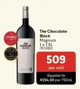 Makro’s liquor The Chocolate Block Magnum offer