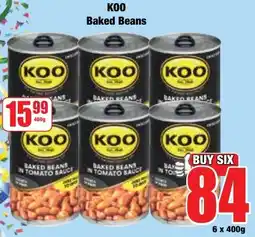 Boxer Superstores Koo Baked Beans offer