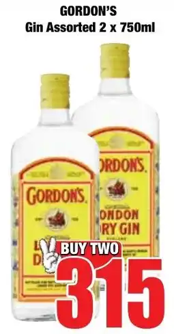 Boxer Superstores Gordon's Gin Assorted offer