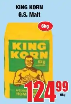 Boxer Superstores King Korn G.S. Malt offer