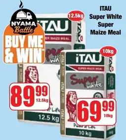 Boxer Superstores Itau Super White Super Maize Meal offer