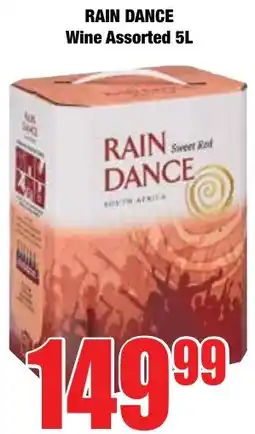 Boxer Superstores Rain Dance Wine Assorted offer