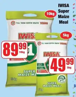 Boxer Superstores Iwisa Super Maize Meal offer