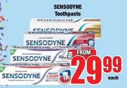 Boxer Superstores Sensodyne Toothpaste offer