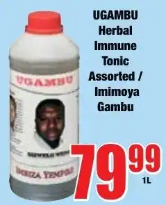 Boxer Superstores Ugambu Herbal Immune Tonic Assorted/ Imimoya Gambu offer
