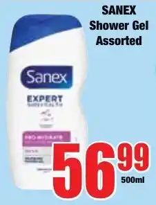 Boxer Superstores Sanex Shower Gel Assorted offer