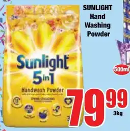 Boxer Superstores Sunlight Hand Washing Powder offer