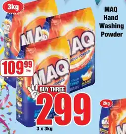 Boxer Superstores Maq Hand Washing Powder offer