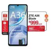 MRP ZTE A36 Blade offer
