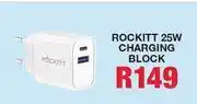 MRP Rockitt 25W Charging Block offer