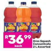 Game Oros Squash Concentrate Assorted-2L offer
