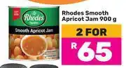Game Rhodes Smooth Apricot Jam-For 2 x 900g offer