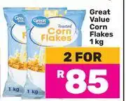 Game Great Value Corn Flakes-For 2 x 1Kg offer