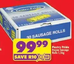 Shoprite Pastry Pride Frozen Sausage Rolls offer