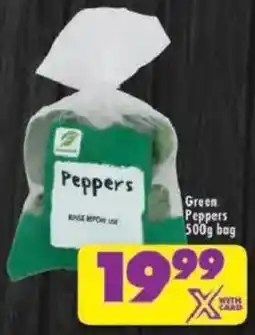 Shoprite Green Peppers offer