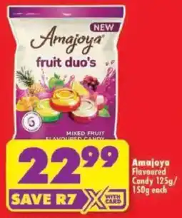 Shoprite Amajoya Flavoured Candy offer