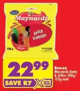 Shoprite Beacon Maynards Gums & Jellies offer