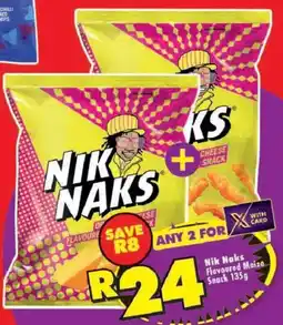 Shoprite Nik Naks Flavoured Maize Snack offer