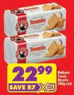 Shoprite Bakers Tennis Biscuits offer