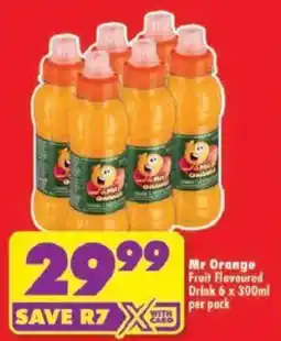 Shoprite Mr Orange Fruit Flavoured Drink offer