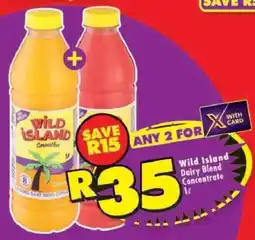 Shoprite Wild Island Dairy Blend Concentrate offer
