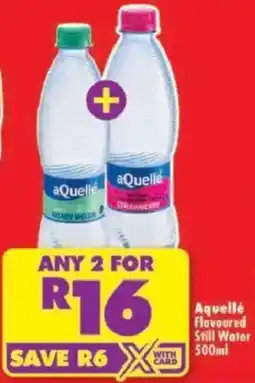Shoprite Aquellé Flavoured Still Water offer
